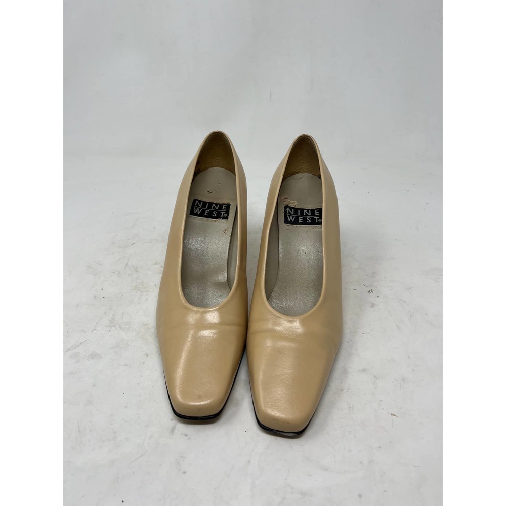 Enzo Angiolini Beige Cone Pumps Womans 6.5 Medium